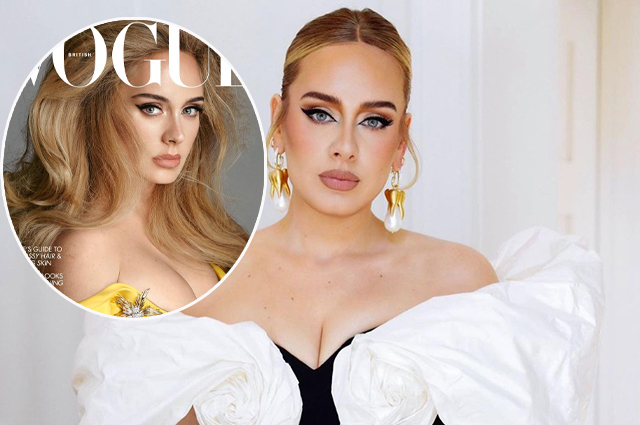 Adele starred for the cover of Vogue and gave her first interview in 5 years: about divorce, new lover and losing weight
