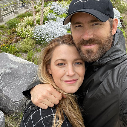 They're joking again: Blake Lively laughed at her husband Ryan Reynolds' announcement of a career break